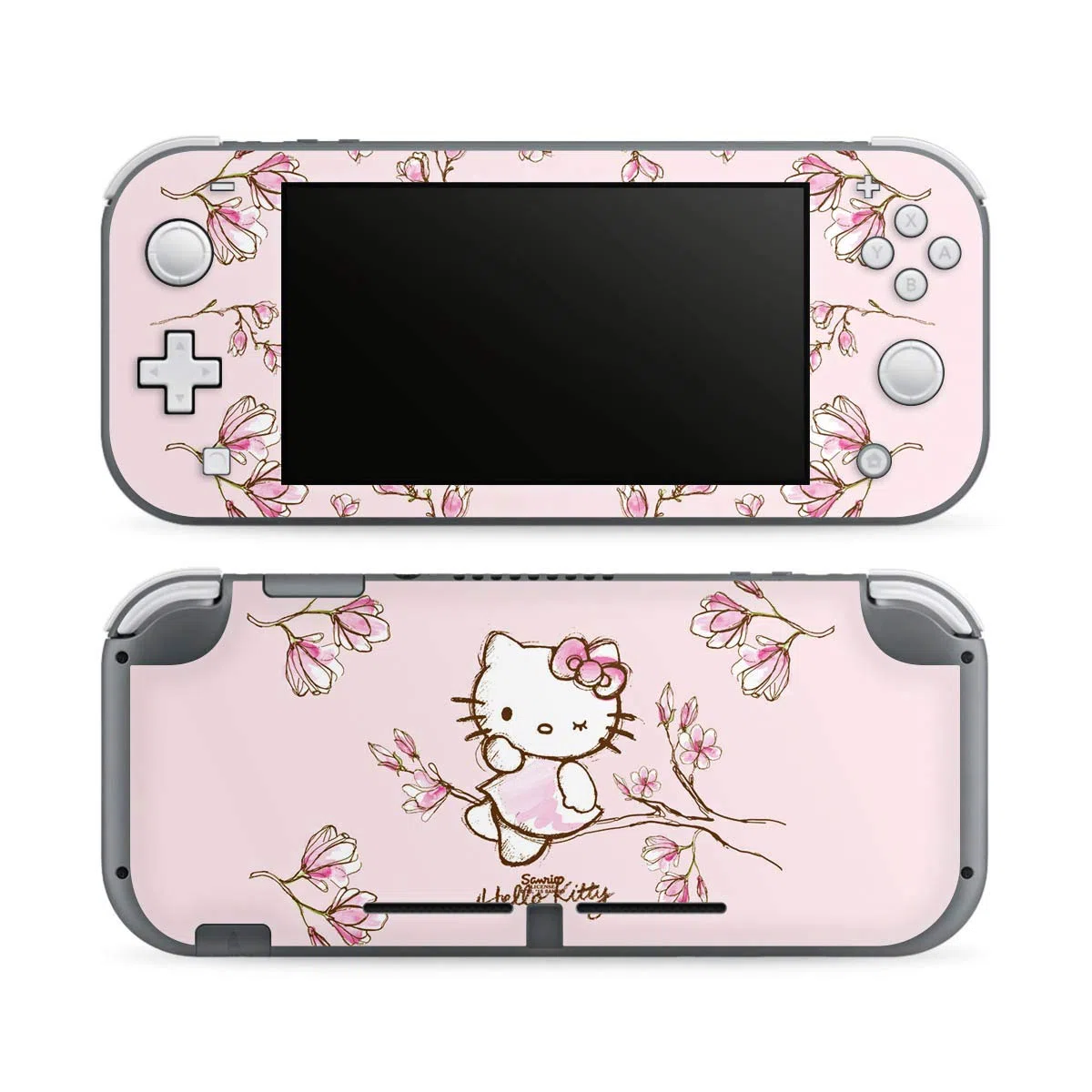 DeinDesign Skin Compatibile con Nintendo Switch Lite Pellicola Adesivi Hello Kitty Merchandise Hanami