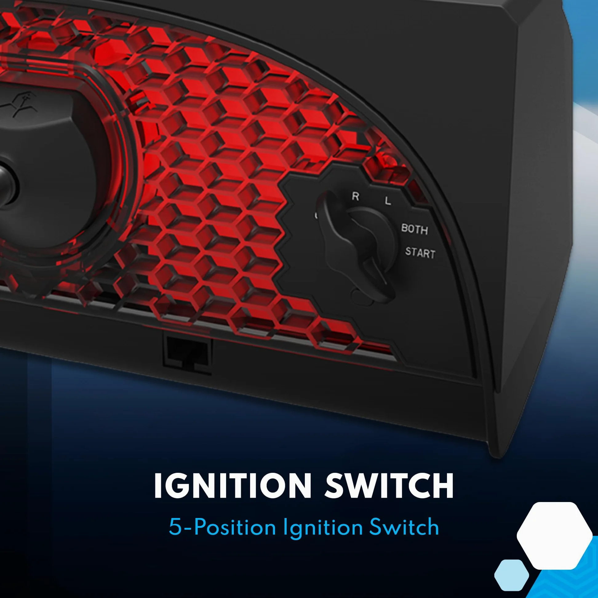 Honeycomb Aeronautical Alpha Flight Controls Yoke & Switch Panel in aviation quality for flight simulators , Universal control system for simmers, student pilots and pilots , Flight simulator for PC