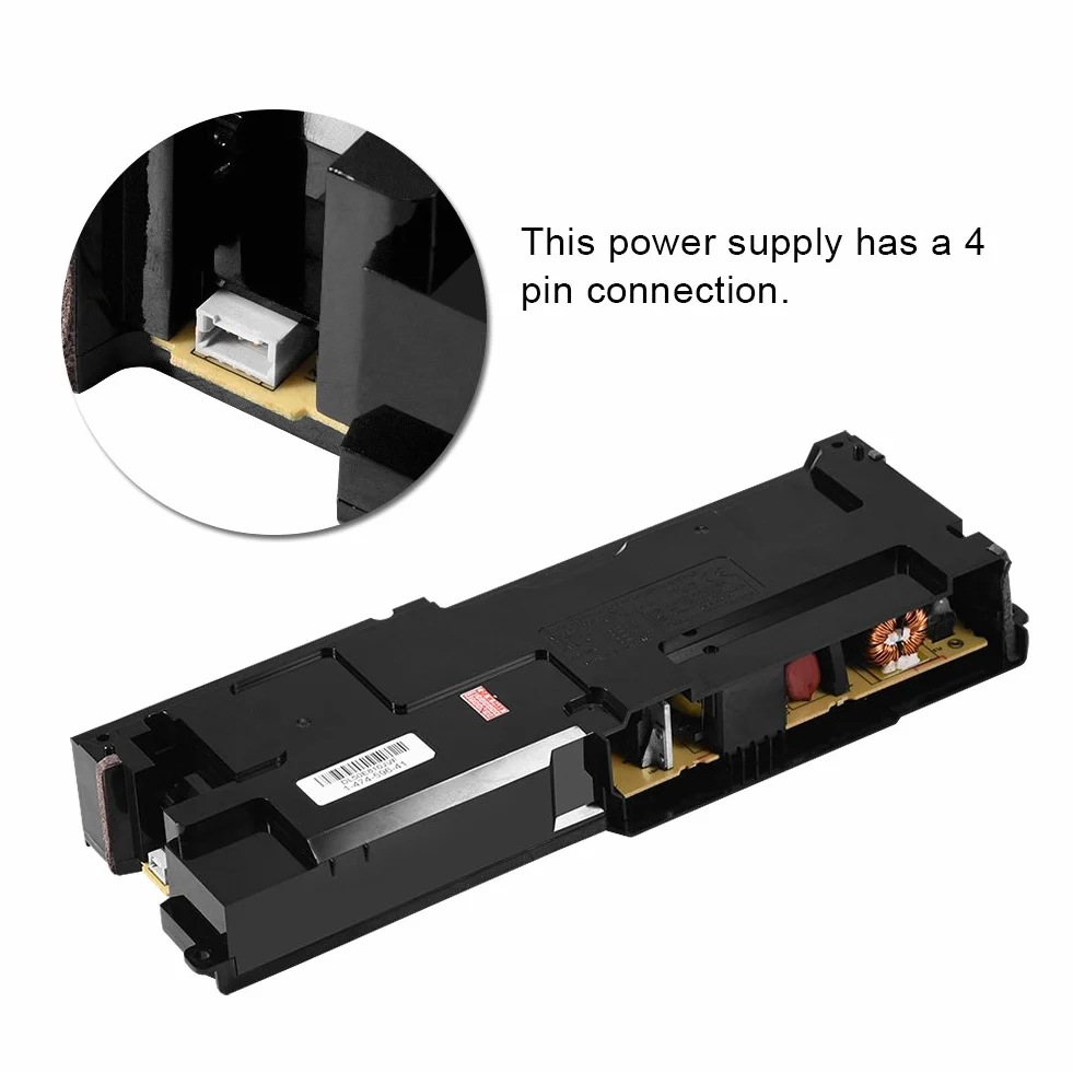fosa ADP-240CR - Modulo di alimentazione a 4 pin, ricambio per Sony PlayStation 4 (serie CUH-1100A)