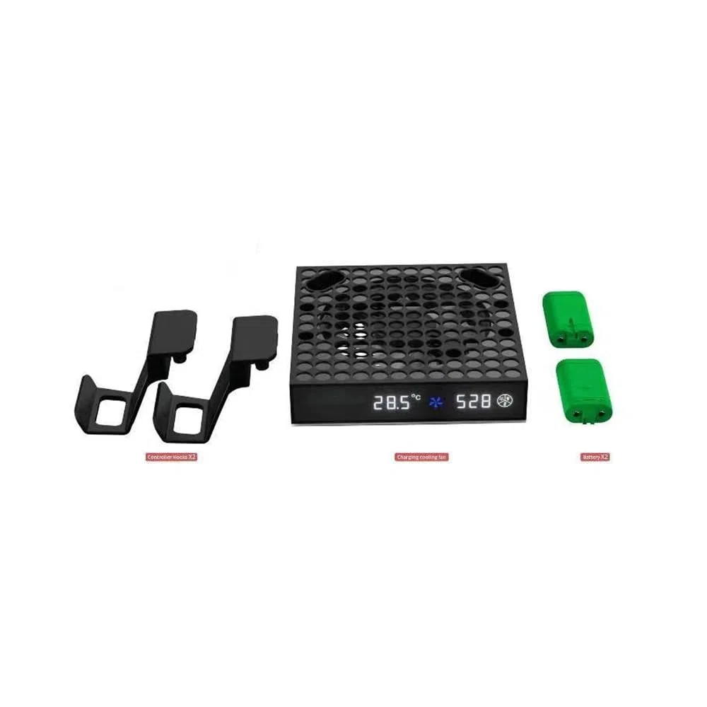 Ventola di raffreddamento superiore per Xbox SeriesX/S con gancio per controller