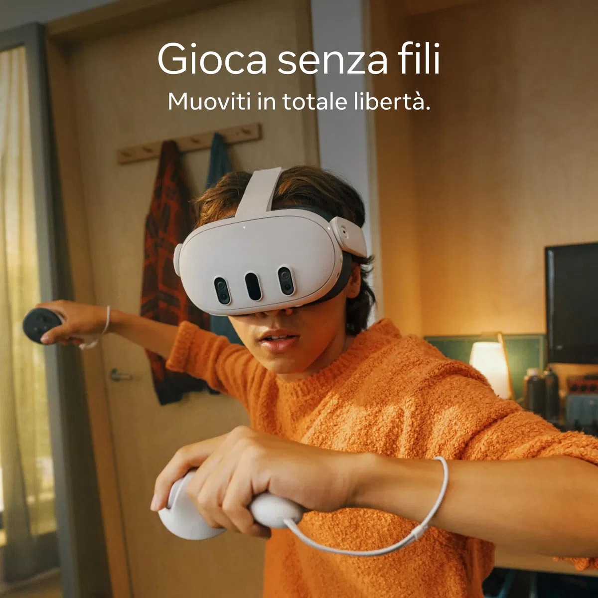 Meta Quest 3 512 GB Visore di realtà virtuale senza cavi Bundle Gorilla Tag