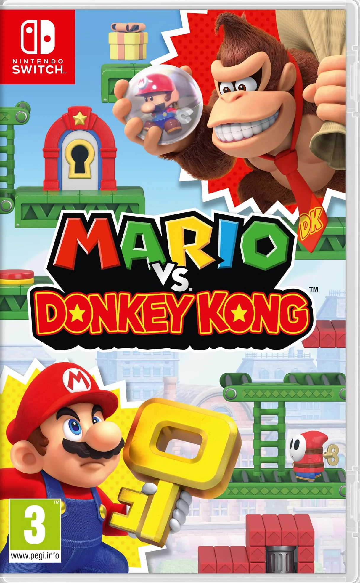 Mario vs. Donkey Kong Nintendo Videogioco Ed. Italiana Scheda