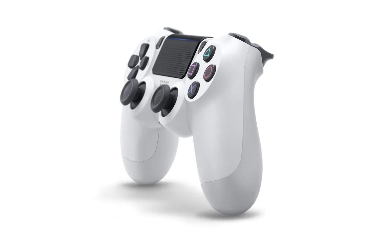 PlayStation 4 - Dualshock 4 Controller Wireless V2, Bianco (Glacier White) Standard