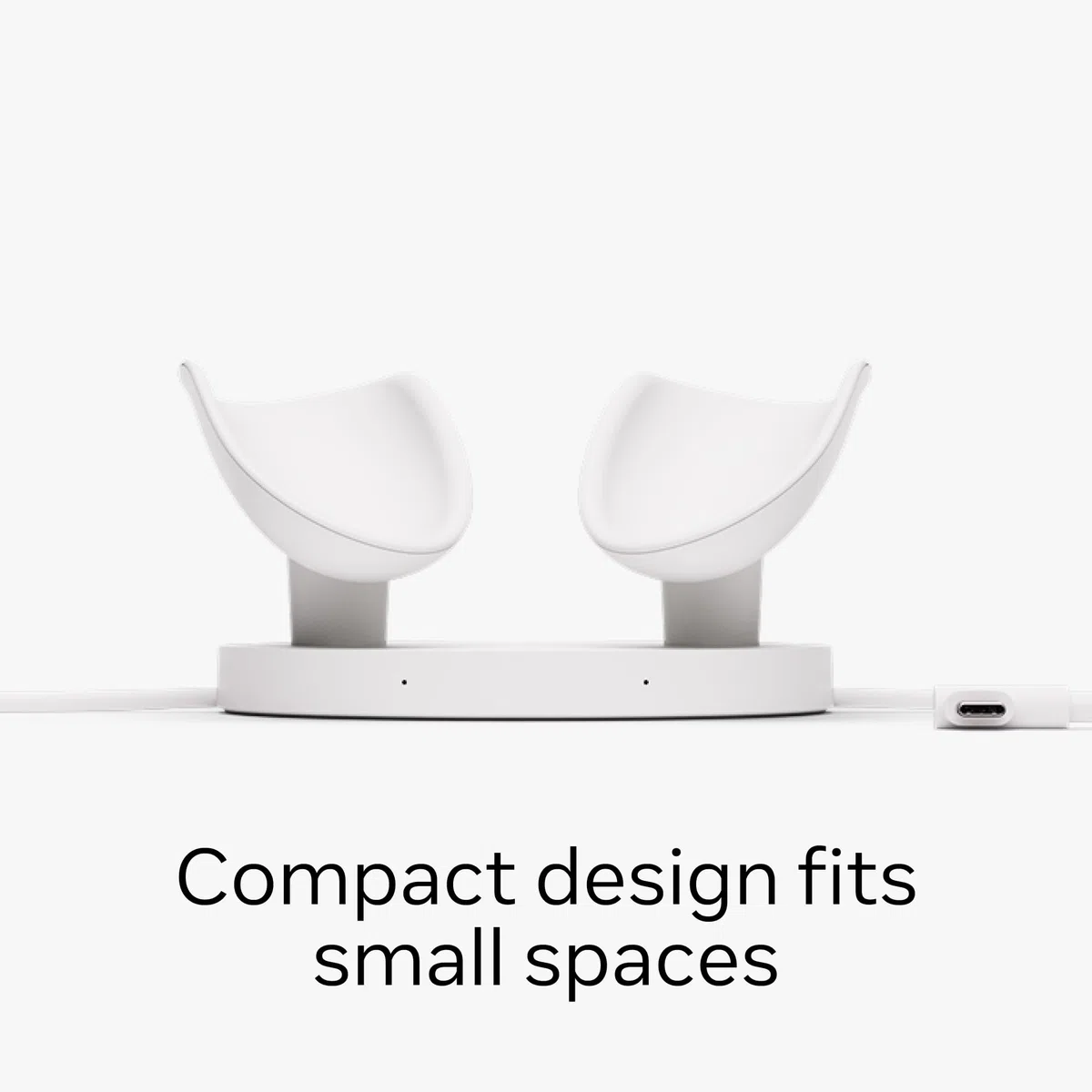 Meta Quest 3/3S Base di Ricarica Compatta Wireless per Visore e Controller Touch Plus