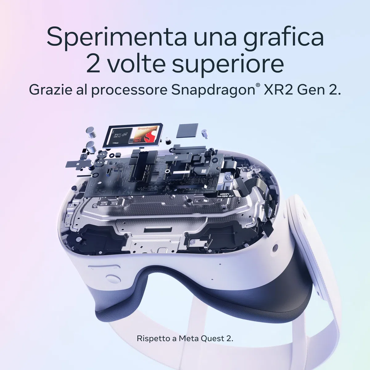 Meta Quest 3S 128 GB Visore Realtà Virtuale Senza Cavi Bundle Gorilla Tag Cardboard Monkenaut Esclusiva Amazon