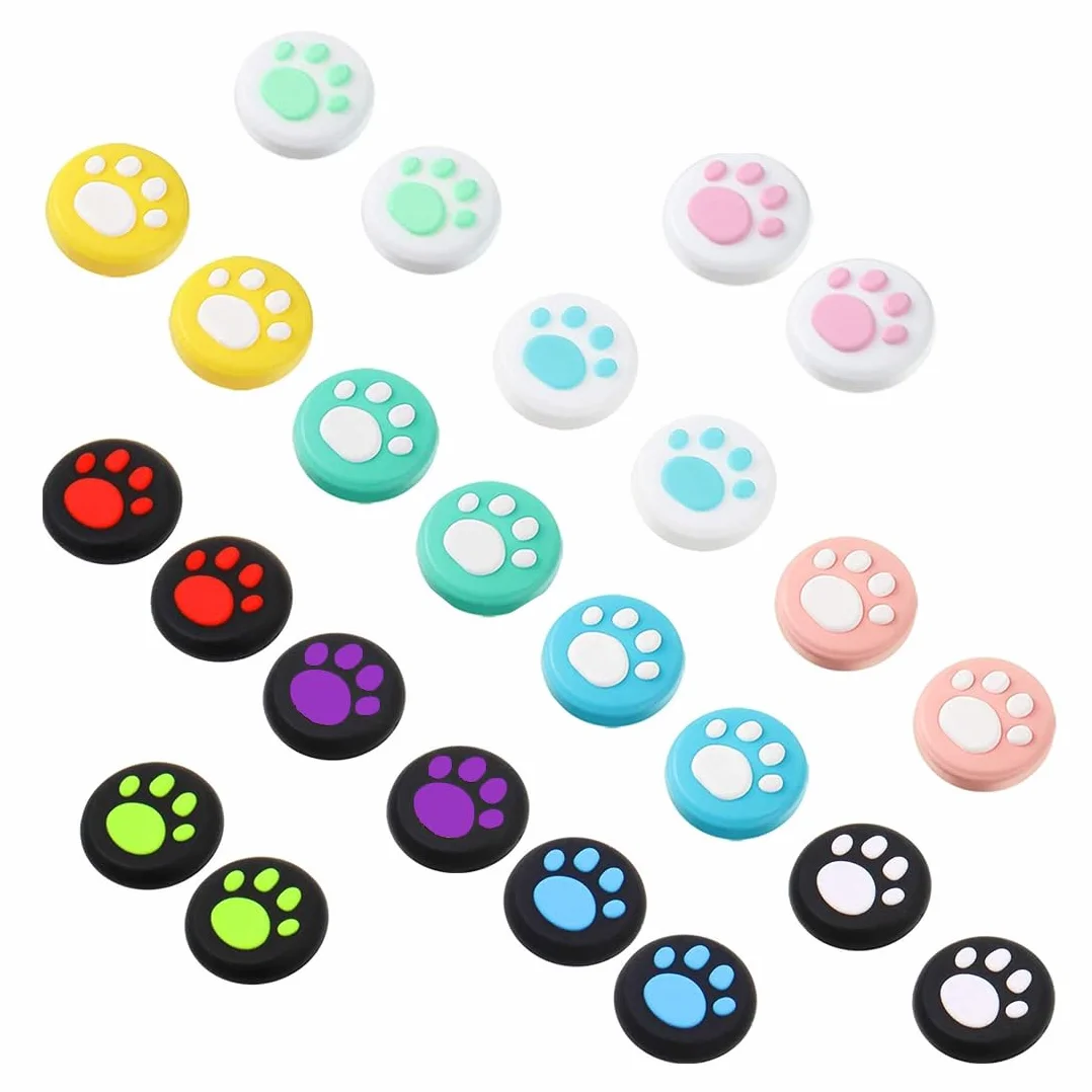 Copri Joystick Analogico Silicone per Controller, Thumb Grip Caps Joycon