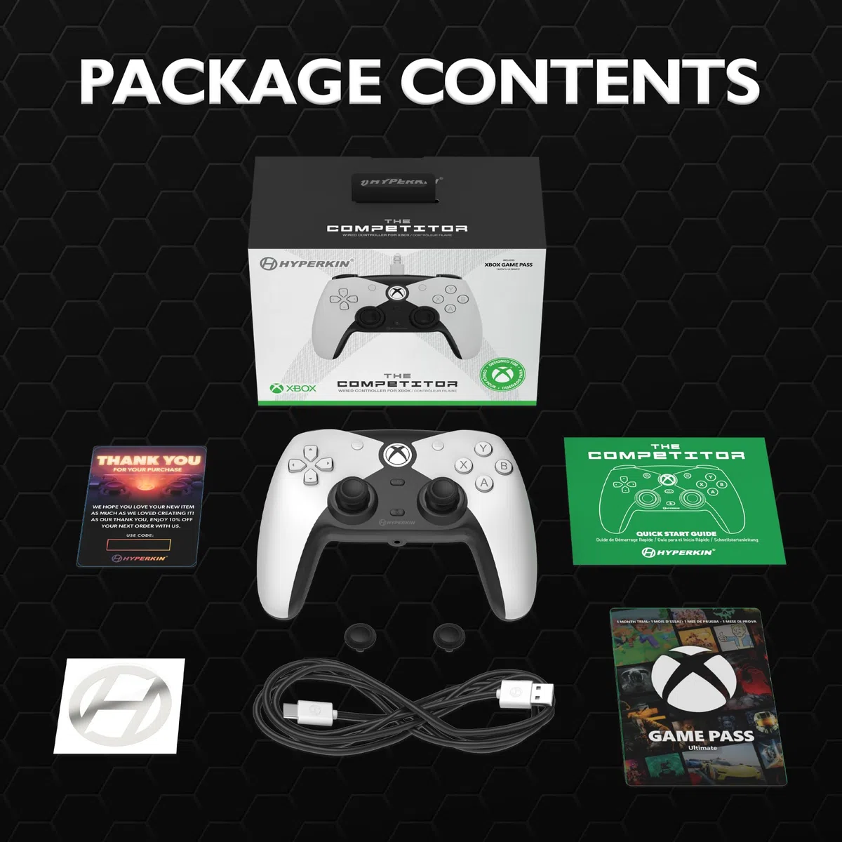 Hyperkin Controller XBOX M01638-WH