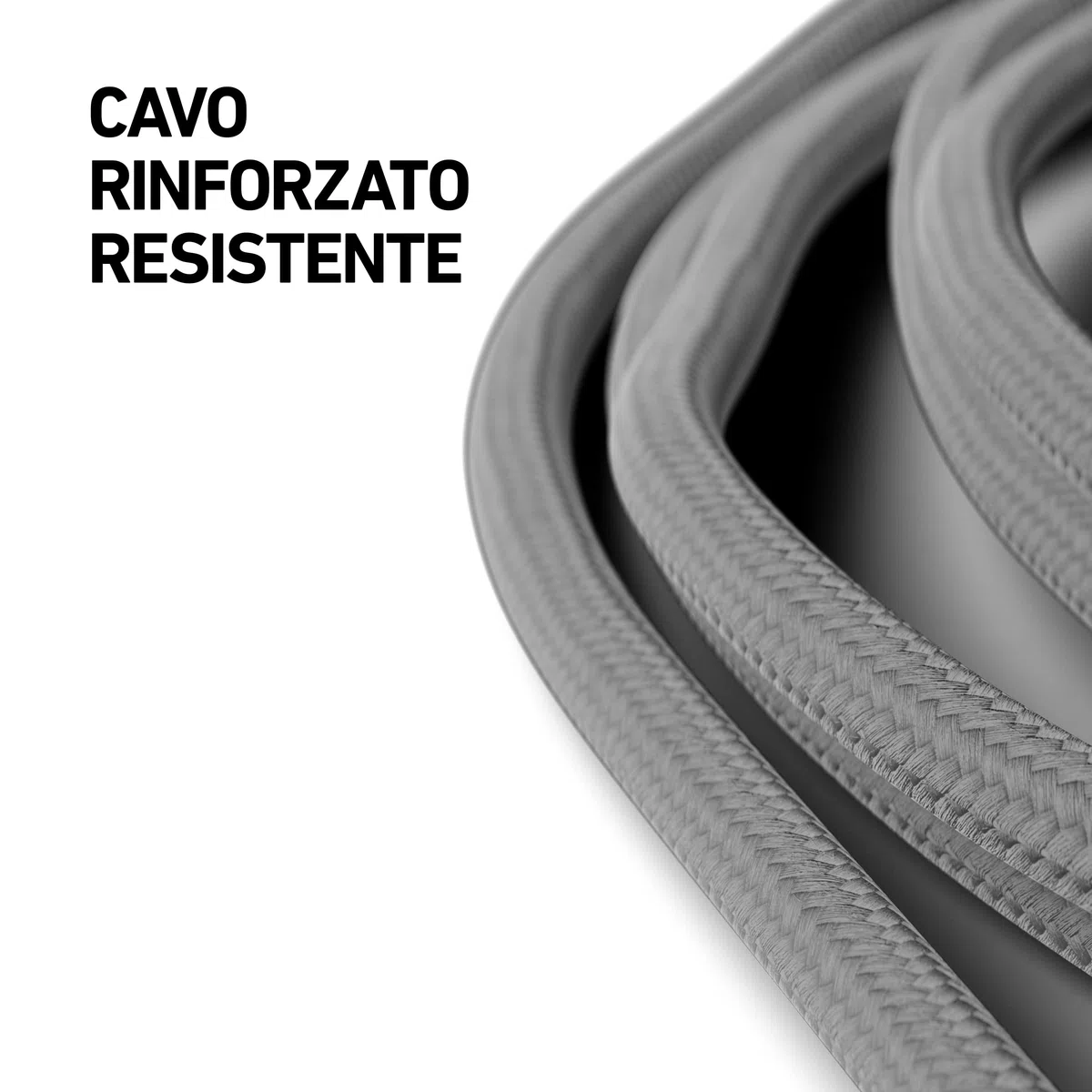 game_video SCUF Cavo Intrecciato USB-C – USB Type C da 2 Metri per la Connessione e la Carica dei Controller per Xbox, dei Controller per PS5 e Smartphone - Grigio Chiaro