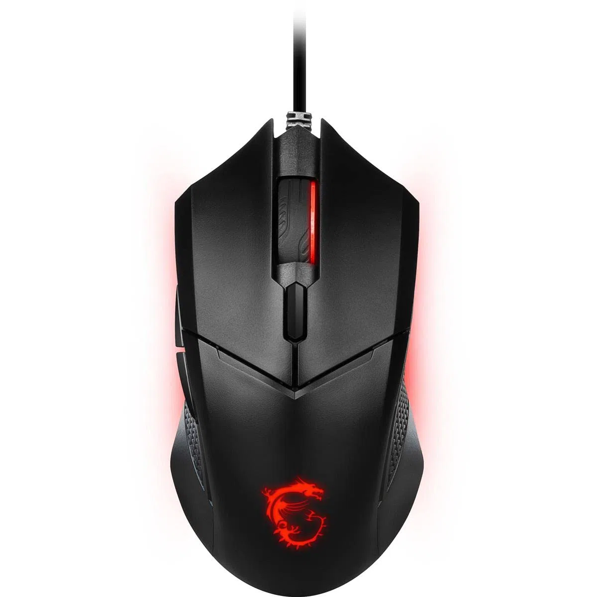 MSI Clutch GM08 4200 DPI Mouse ottico da gioco cablato con LED rosso