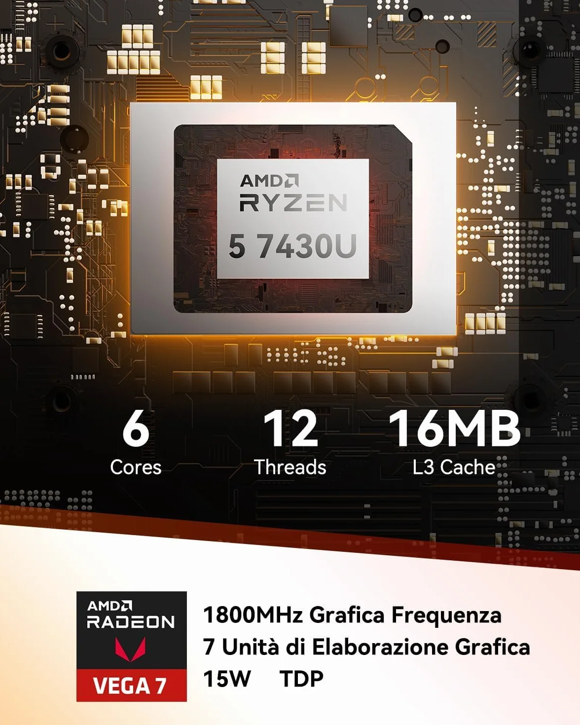 GEEKOM A5 Mini PC AMD Ryzen 5 7430U 16GB RAM 512GB SSD Windows 11 USB4.0 LAN 2.5G