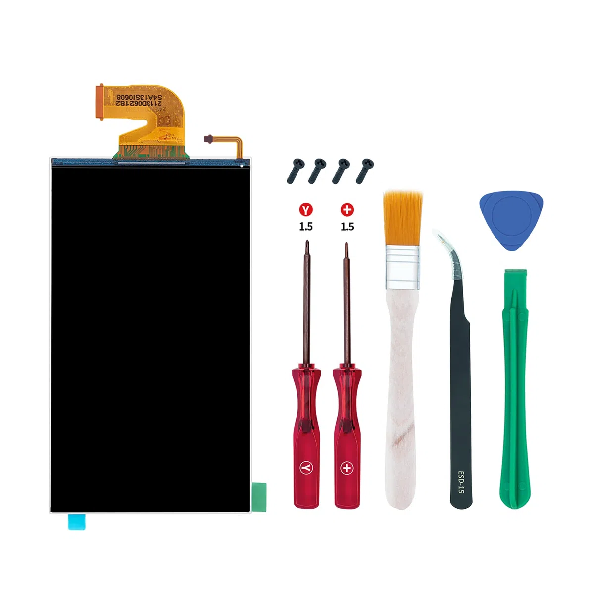 Wigearss Schermo LCD di Ricambio e Kit di Strumenti di Riparazione per Nintendo Switch