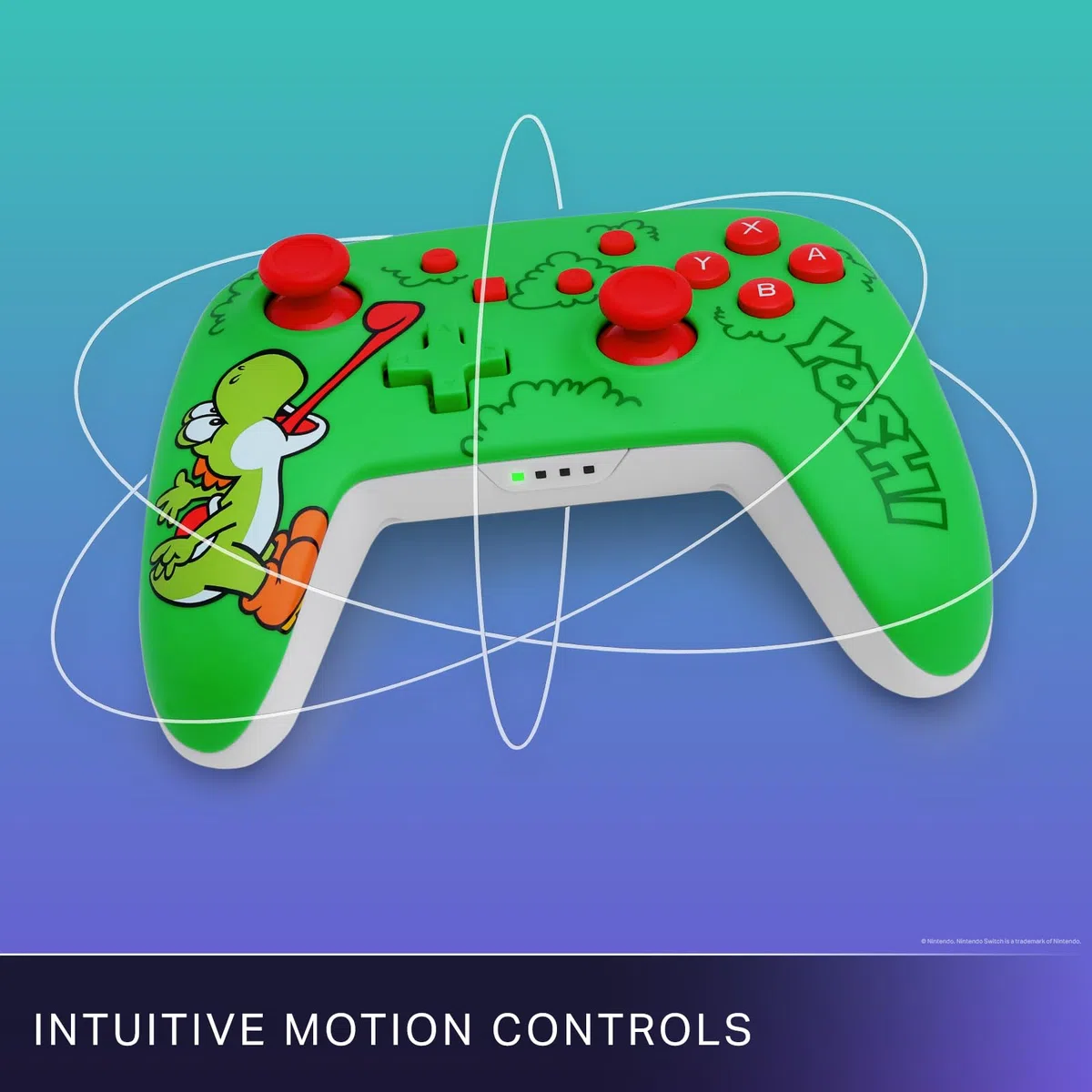 PowerA Controller senza fili Nintendo Switch - Yoshi Affamato