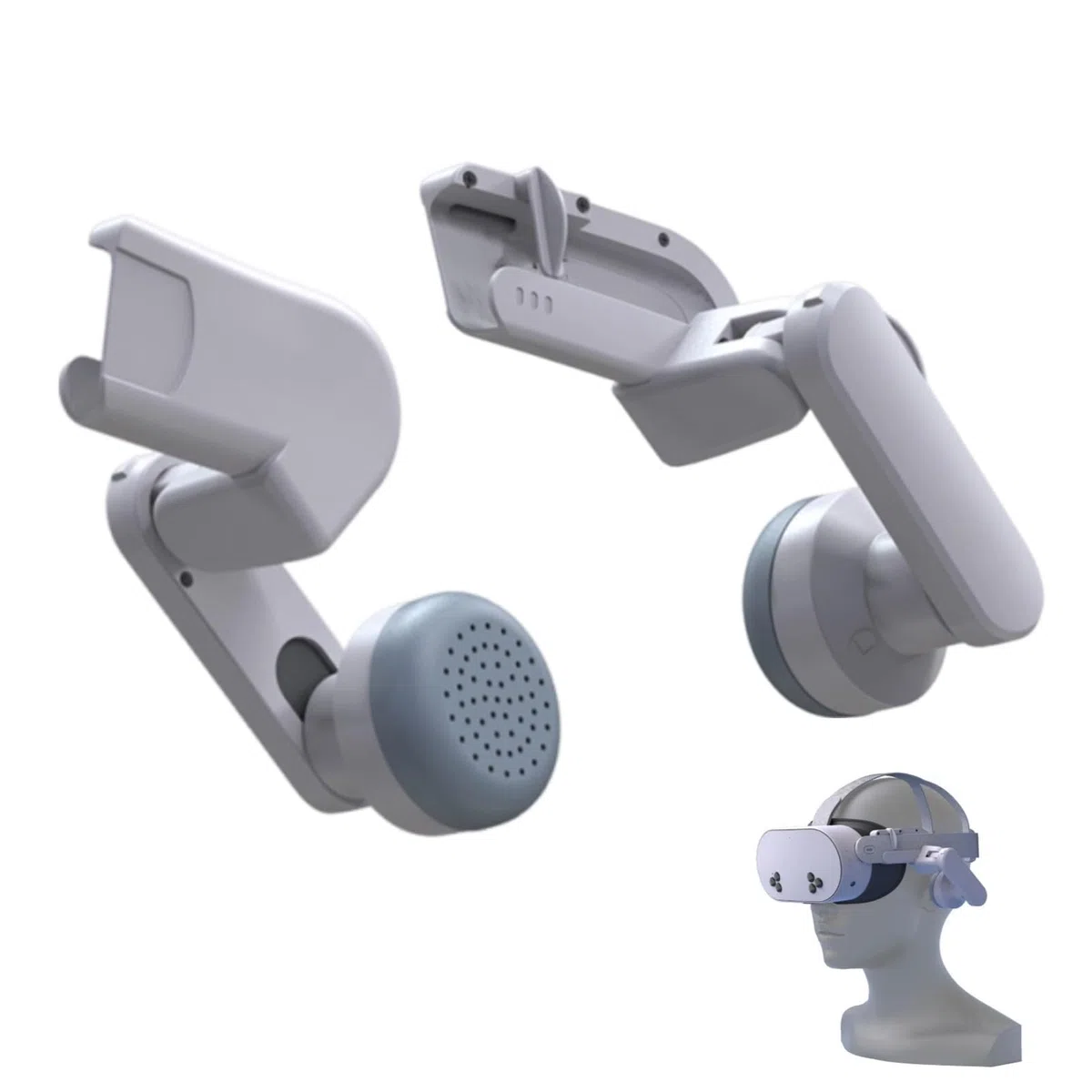 Cuffie con isolamento acustico VR per Meta Quest 3/3S, audio coinvolgente per giochi