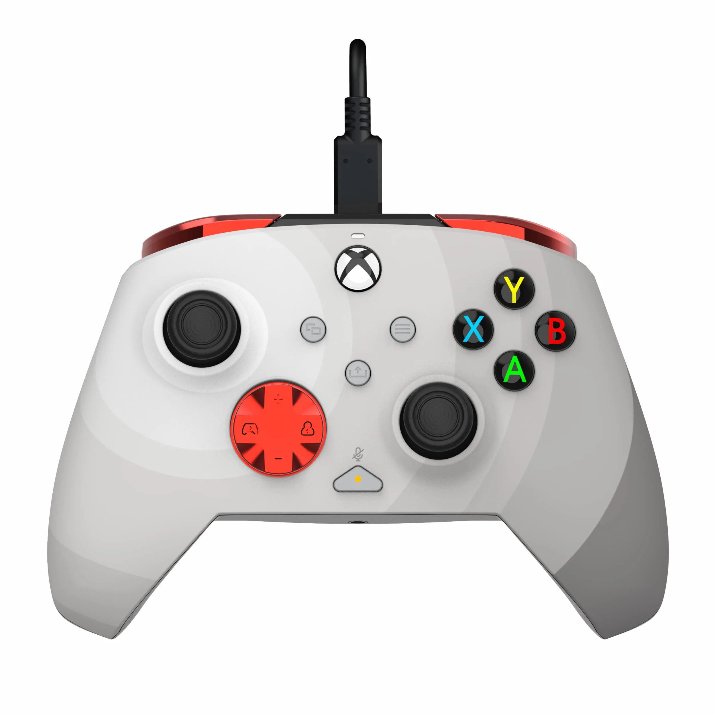 PDP REMATCH XBOX WIRED Controller RADIAL WHITE for Xbox Series X|S, Xbox One, Officially Licensed