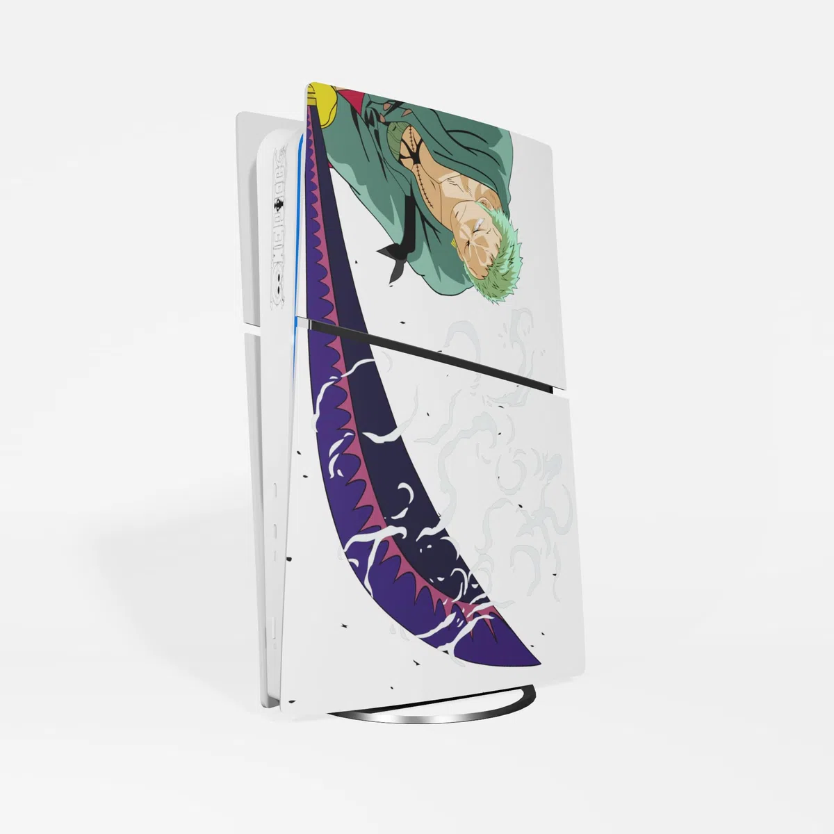 MaD Vision® Extra-Durable Skin Kit per PlayStation 5 (PS5) Digital Slim e Digital Slim | Set di Pellicole Adesive in Vinile Opaco per la Console e 2 Controller - per Anime|OnePiece Design