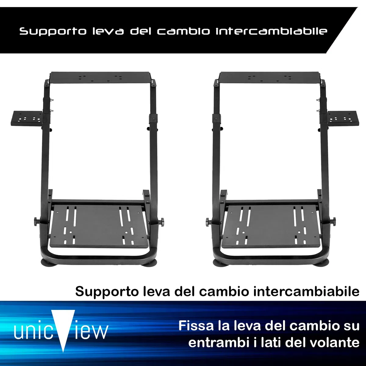 Supporto per volante G29 G920 G923 T150 T500 T300 TX TH8A Clubsport regolabile pieghevole