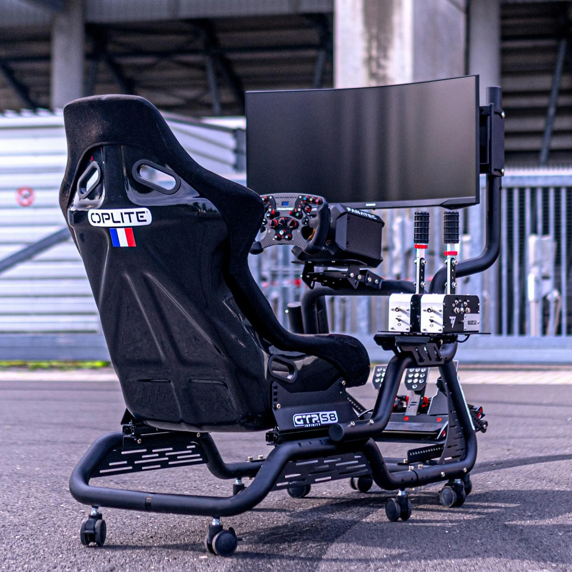 OPLITE Supporto Leva Cambio Freno a Mano Cockpit GTR Classics