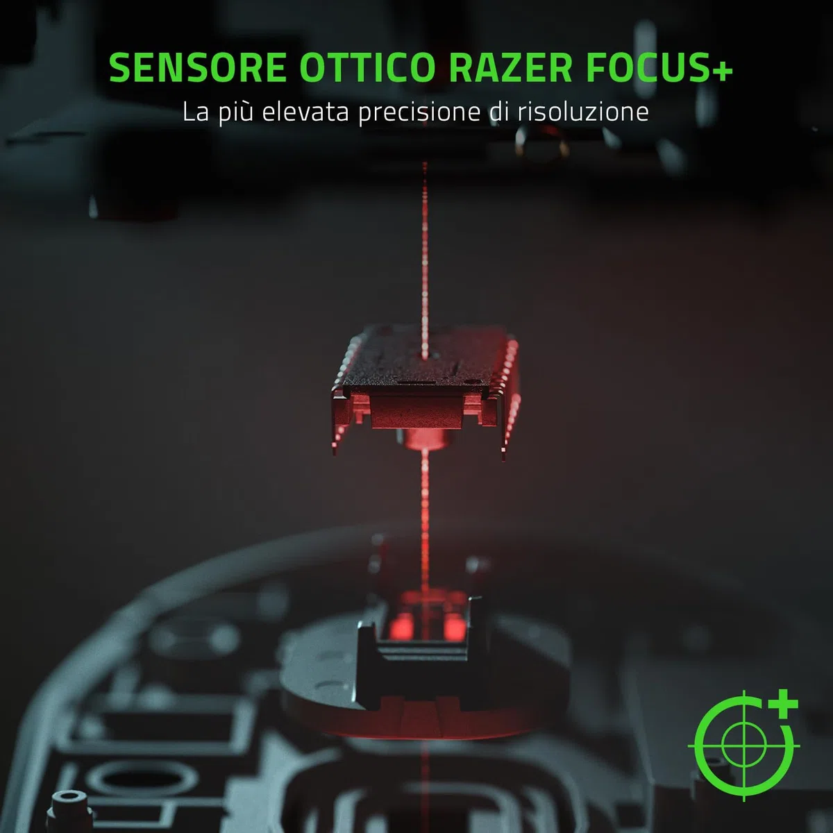 Razer Viper 8K Hz Mouse da Gioco E-Sport Ambidestro 8000 Hz Hyperpolling Sensore Ottico DPI 20K Nero