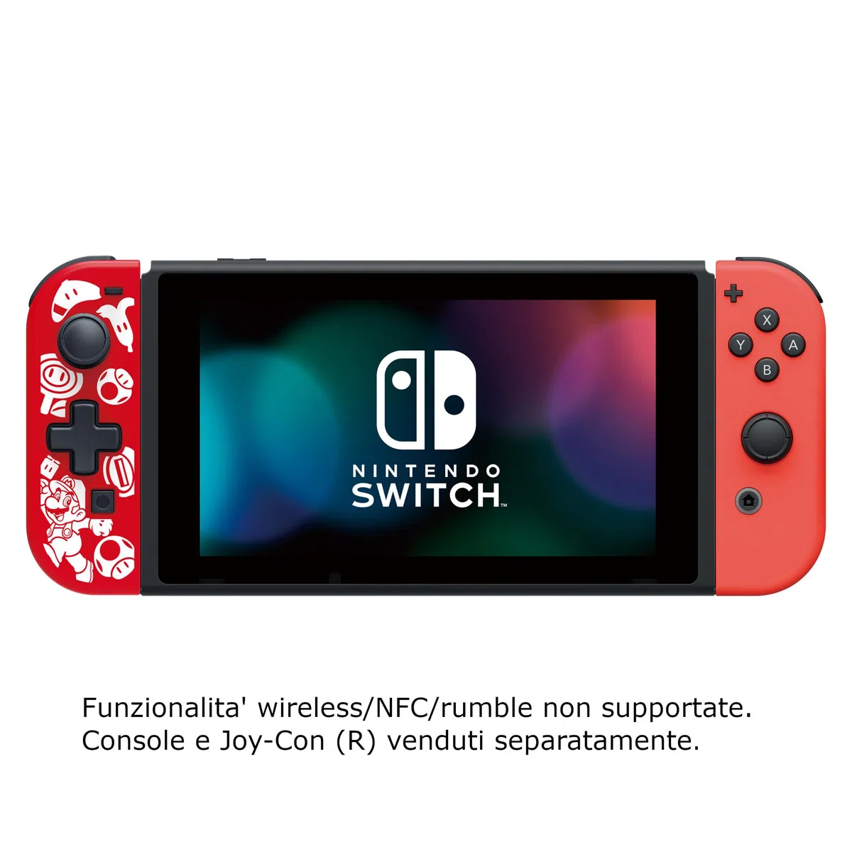 HORI - Controller D-Pad (a sinistra) Super Mario (Nintendo Switch) compatibile con Nvidia Shield