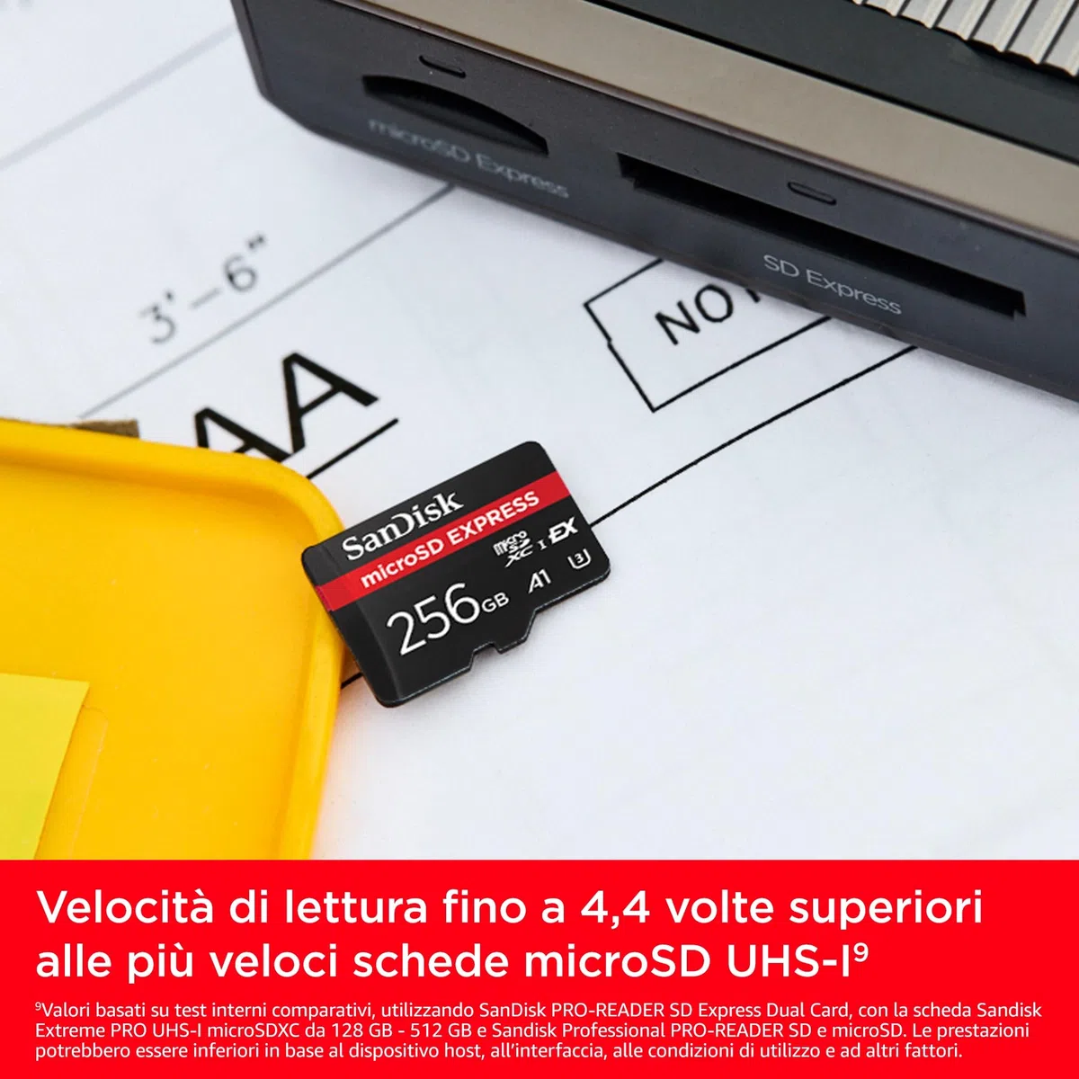 SanDisk Scheda microSD Express 256 GB per Nintendo Switch 2 U3 C10 880 MB/s