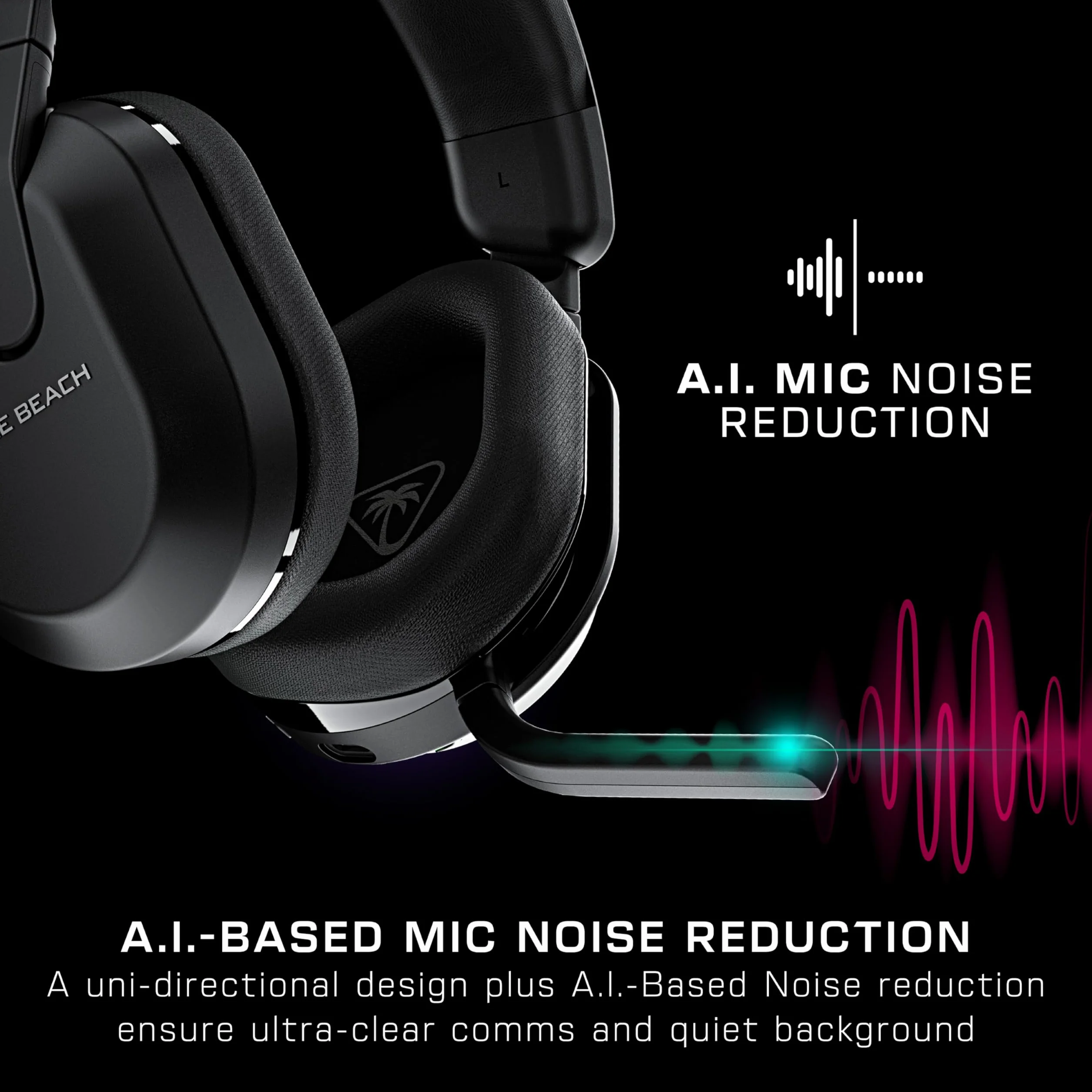 Turtle Beach Stealth 600 Nero Cuffie da Gioco Wireless 80h Batteria 50mm Altoparlanti Bluetooth Xbox Series X/S, Xbox One, PC, Mobile