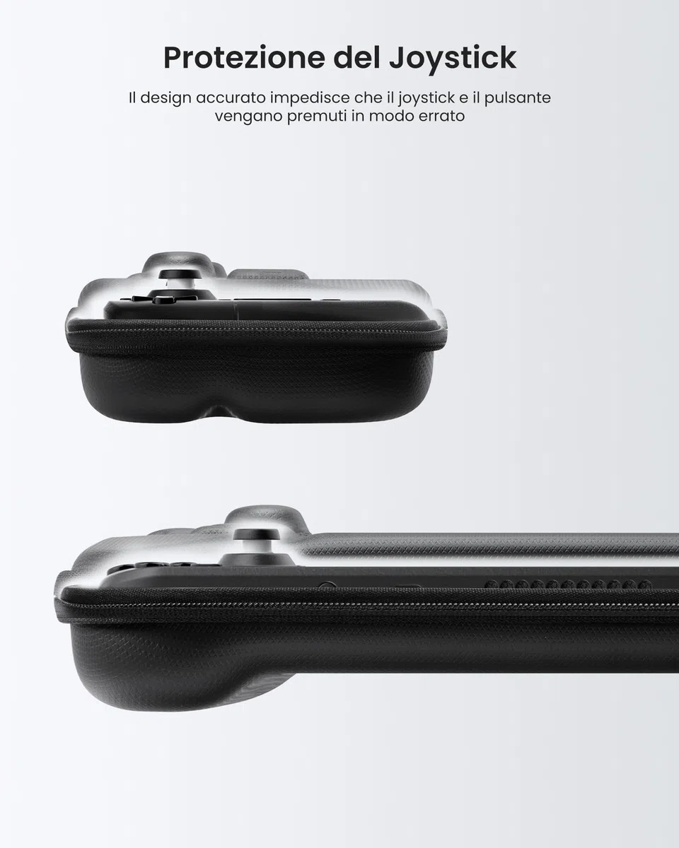 tomtoc Custodia Compatibile con Steam Deck/Steam Deck OLED, Custodia a Guscio Rigido in Filz a Protezione Totale per Console e Accessori Steam Deck, Resistente Agli Urti, per Viaggi o Regali Natale