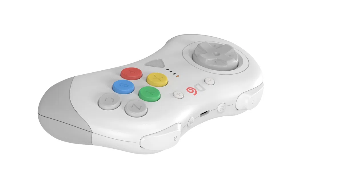 Retro Fighters D6 Dreamcast Wireless Controller for Switch/PC/Dreamcast, White