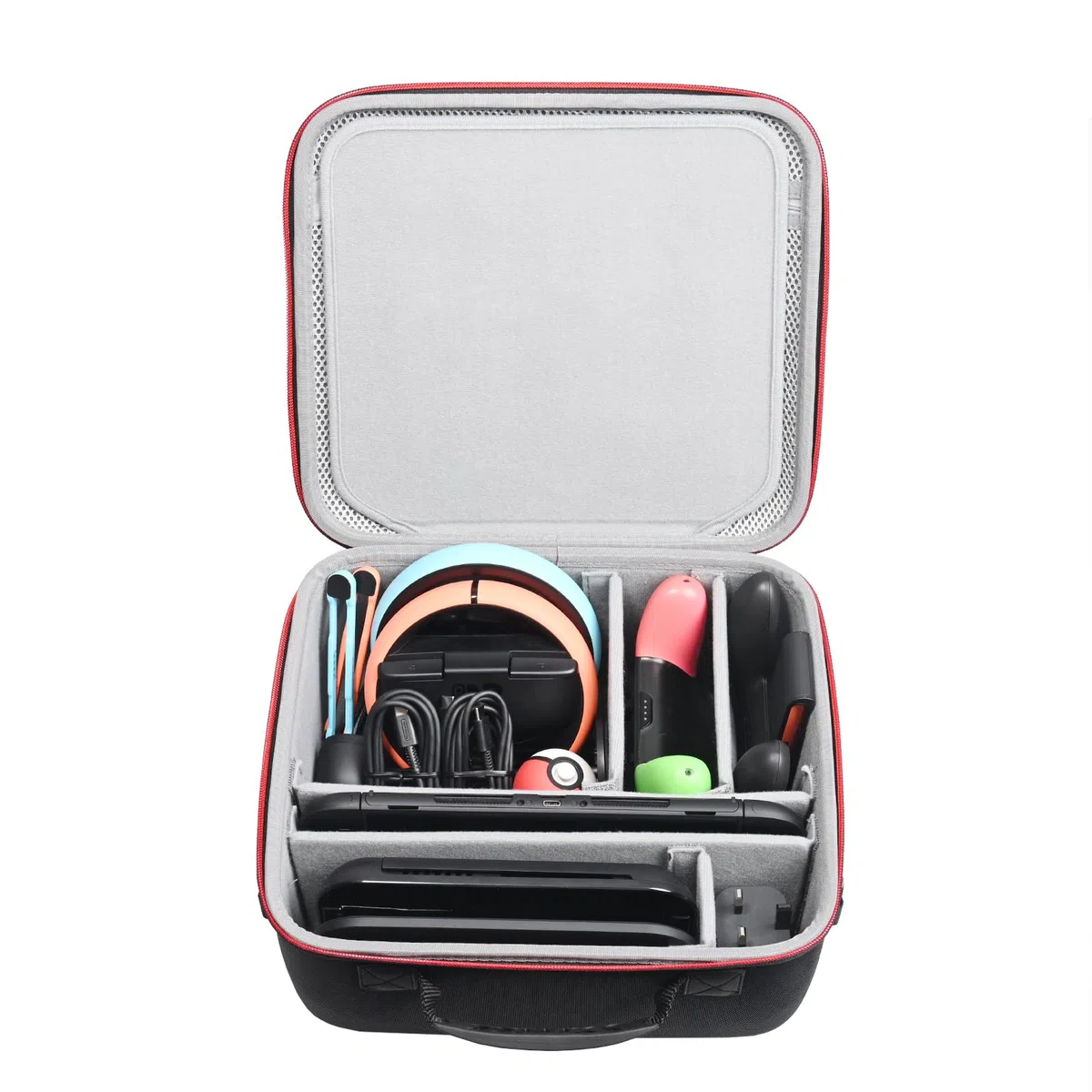 RLSOCO Custodia per Nintendo Switch 2 -- Switch 2 Console Dock TV,controller Switch 2 Pro, impugnatura di ricarica Joy-Con 2,caricatore CA,volante Joy-Con 2,fotocamera,schede di gioco e altro ancora