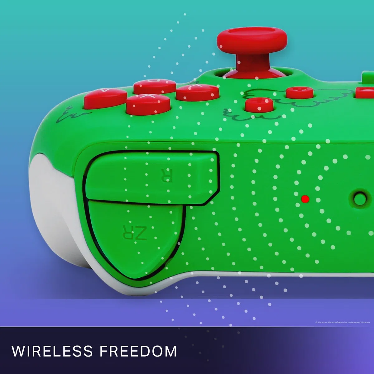 PowerA Controller senza fili Nintendo Switch - Yoshi Affamato