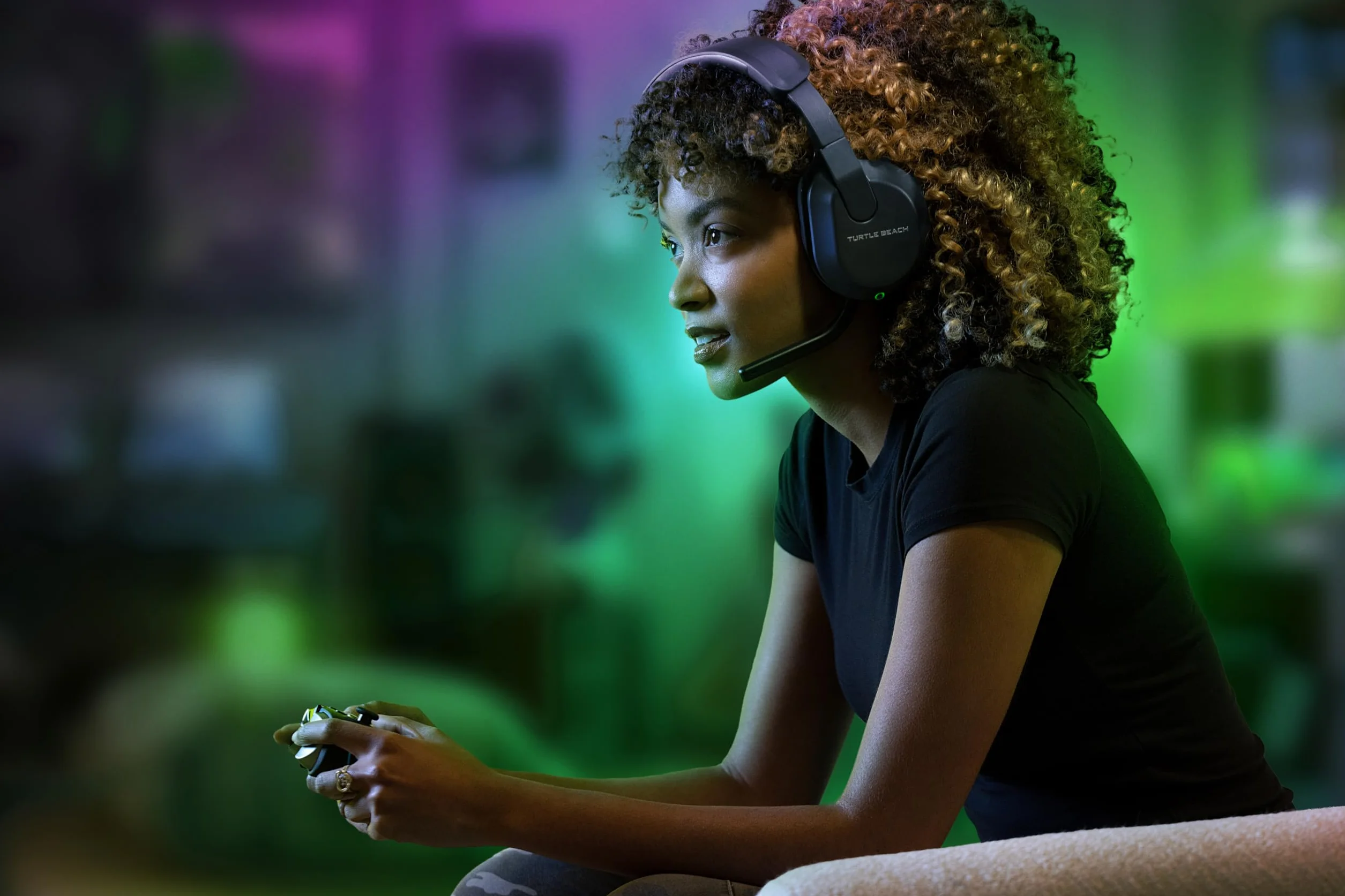 Turtle Beach Stealth 600 Nero Cuffie da Gioco Wireless 80h Batteria 50mm Altoparlanti Bluetooth Xbox Series X/S, Xbox One, PC, Mobile