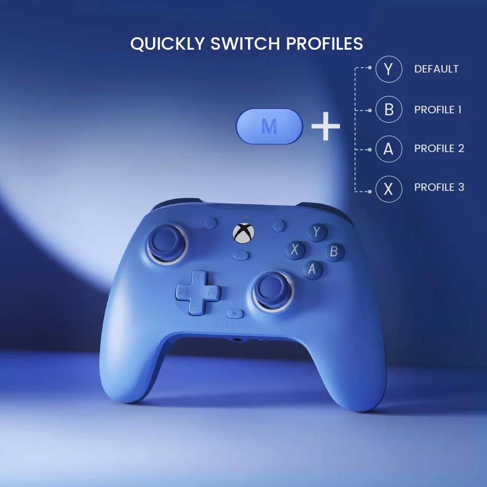 GameSir G7 SE Wired Controller for Xbox Series X|S, Xbox One, Windows 10/11, Hall Effect Joystick, 3.5mm Audio Jack, Blue