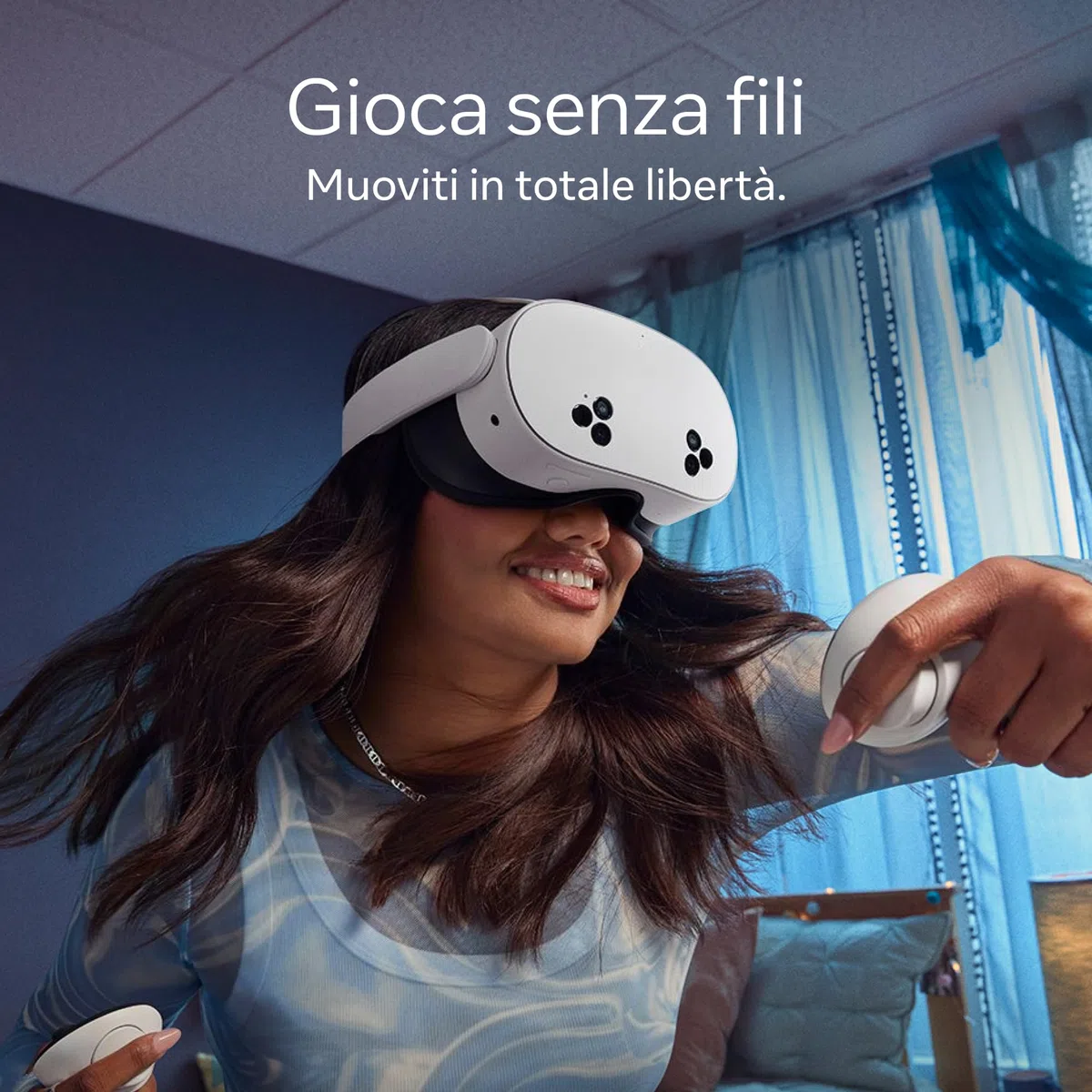 Meta Quest 3S 128 GB Visore Realtà Virtuale Senza Cavi Bundle Gorilla Tag Cardboard Monkenaut Esclusiva Amazon