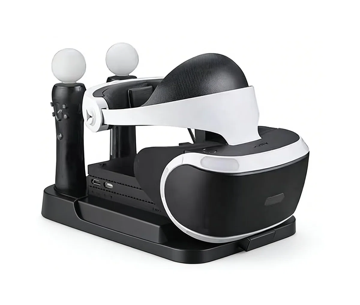 Kuuleyn Stazione di ricarica PSVR Stand per controller VR Caricatore Dock
