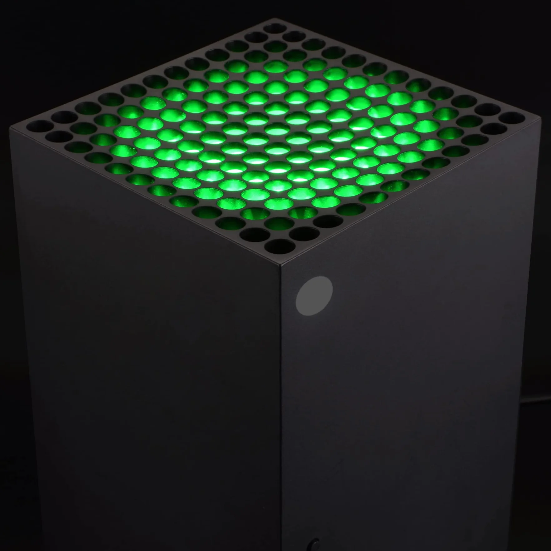 eXtremeRate RGB LED Striscia Luminosa Accessori per Xbox Series X Console Ventola con Telecomando 7 Colori 39 Effetti