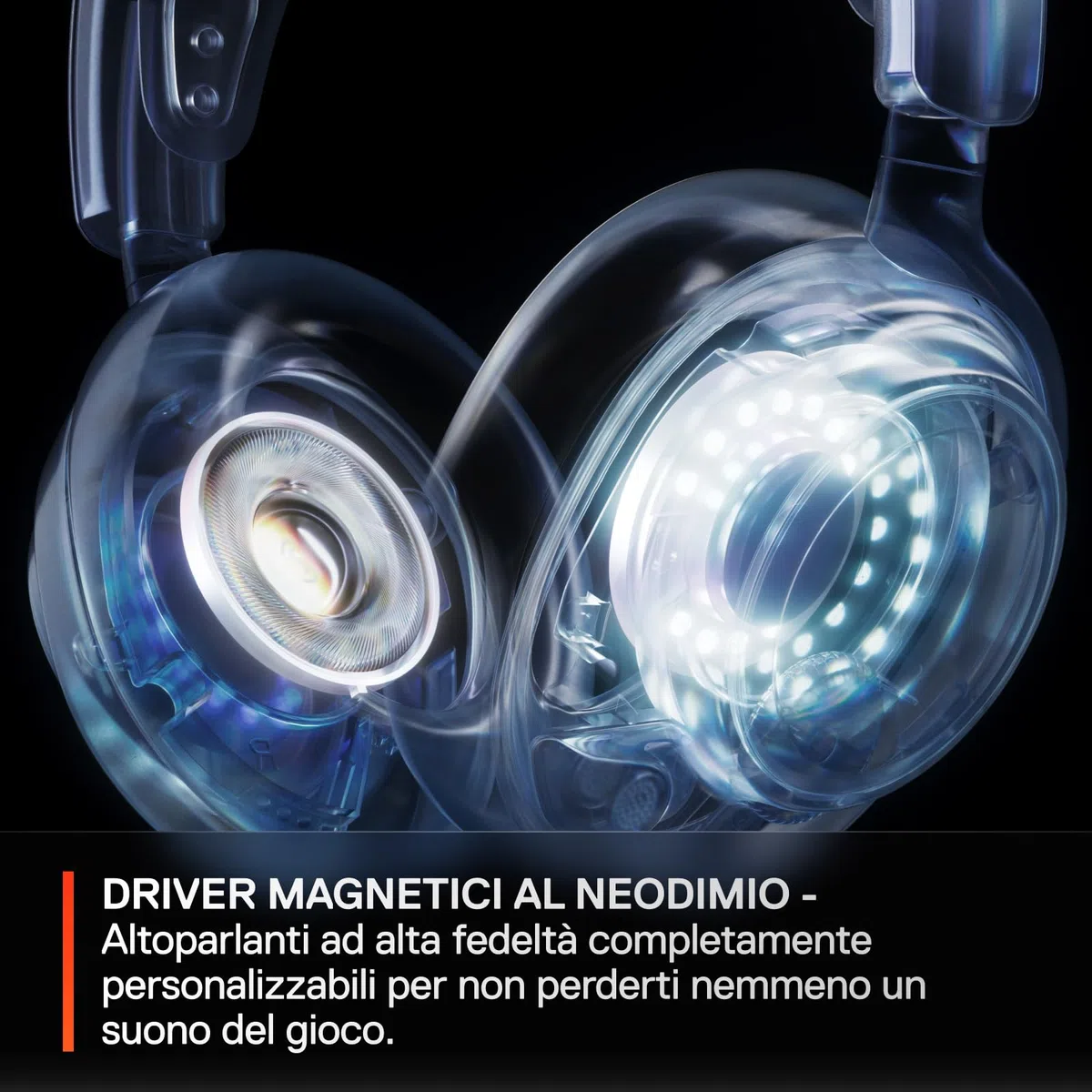 SteelSeries Arctis Nova 7 Cuffia da gaming wireless multipiattaforma 2.4GHz Bluetooth mixabile Driver magnetici neodimio Batteria 38h USB-C Mic ClearCast Gen2 AI PC PS5 VR Mobile