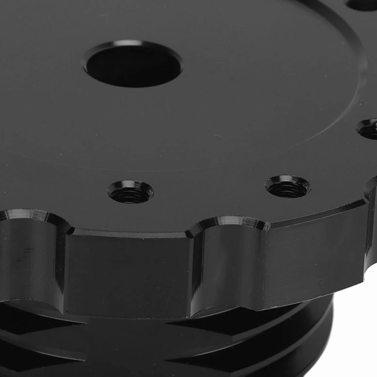 TKSE Adattatore Per Volante Racing Sostituzione Precisa Nera Per Thrustmaster T300 T500 PCD 73mm