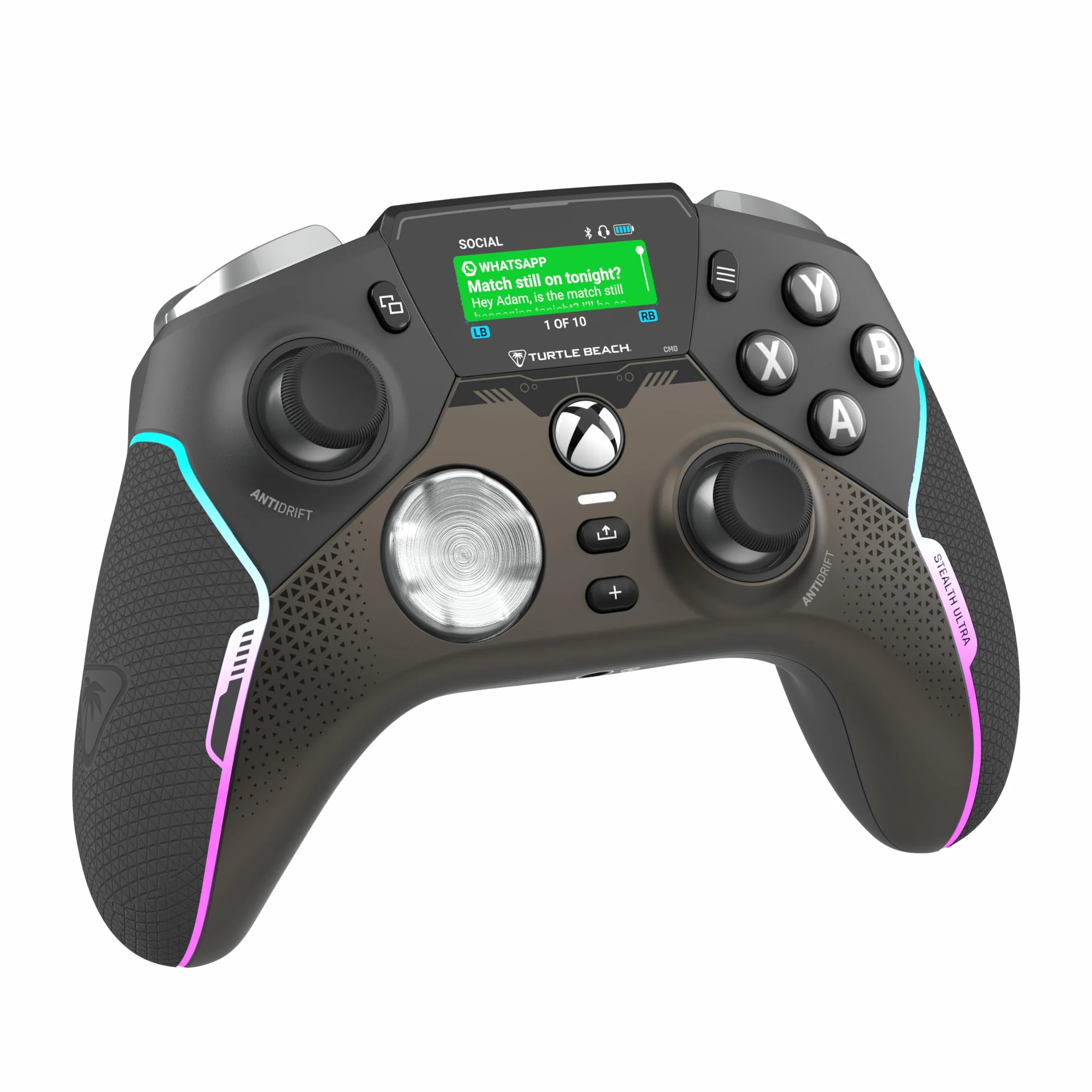 Turtle Beach Stealth Ultra Wireless Controller con Dock di Ricarica Rapida per Xbox Series X|S, Xbox One e PC