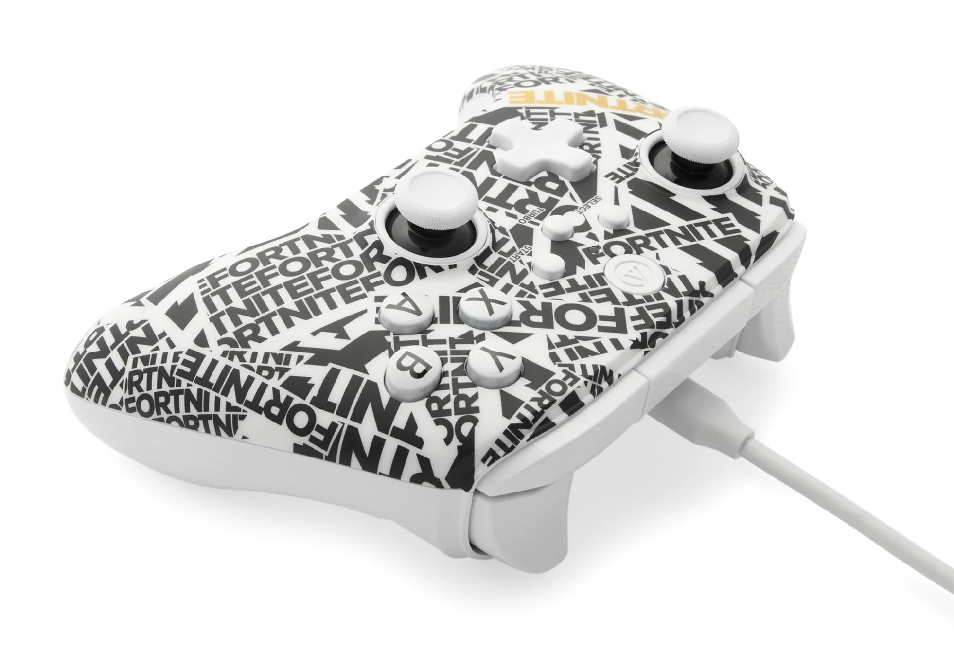 PowerA OPS v1 Wireless Controller for Cloud Gaming - Fortnite Edition, gamepad, wired video game controller, gaming controller, works with Windows 10/11