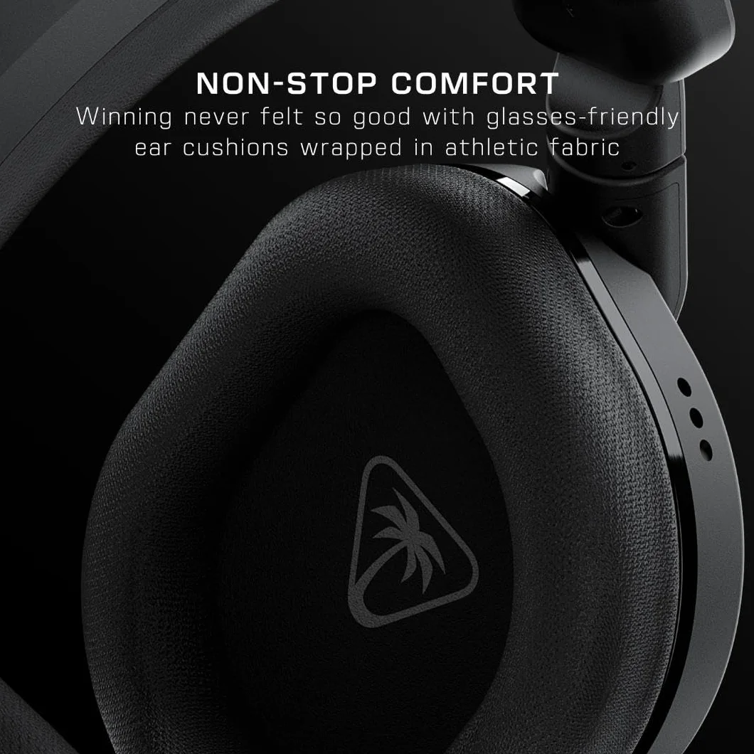 Turtle Beach Stealth 600 Nero PlayStation Cuffie da Gioco Wireless con 80 ora Batteria, Altoparlanti da 50mm e Bluetooth per PS5, PS4, PC e Mobile