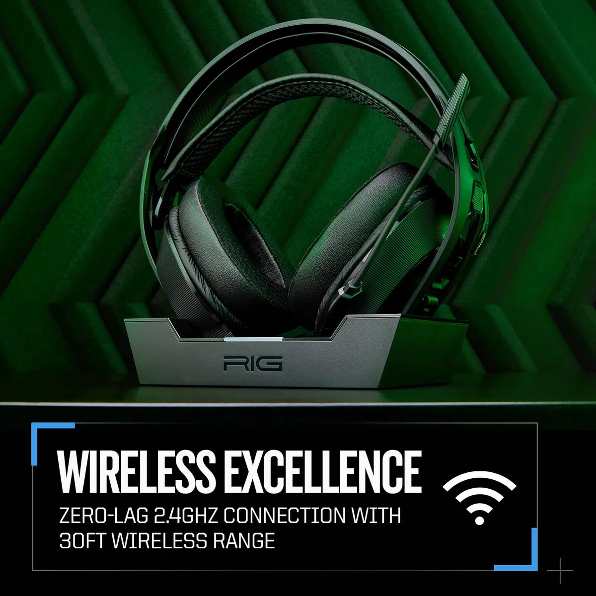 Cuffie da gioco wireless RIG 800 PRO HX con stazione base per Xbox Series X|S, Xbox One, PC - Audio Dolby Atmos, batteria 60 ore
