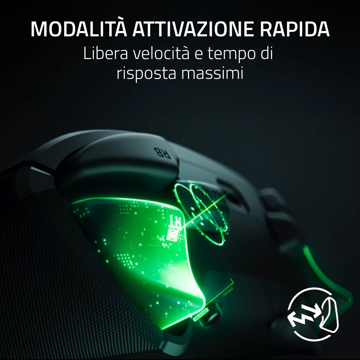 Razer Wolverine V3 Tournament Edition Controller cablato per Xbox X|S e PC Nero
