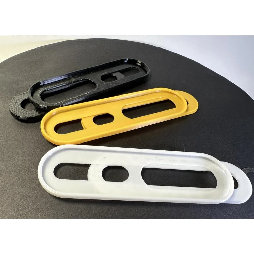 2 adattatori per la testa Meta Quest 3, per Quest 2, cinghia per la testa, connessione a Quest 3, accessori per la testa stampati in 3D (Whlte)