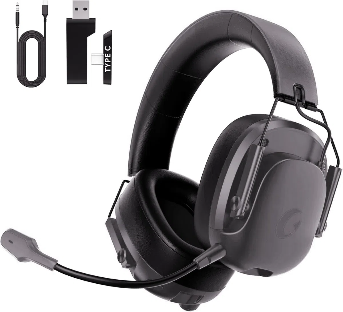 Cuffie da gioco wireless Bluetooth 5.2 Captain 500 per PS5, PS4, PC, Xbox Series
