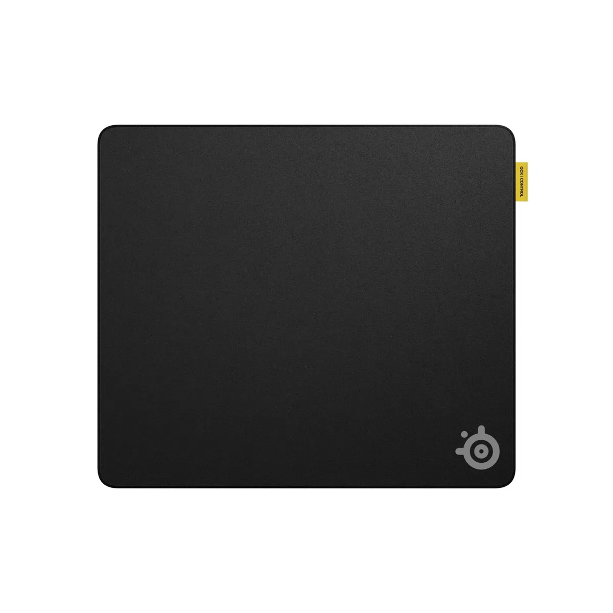 SteelSeries QcK L Performance Control Tappetino per mouse da gioco, densità extra per una scorrevolezza fluida, cuciture a basso profilo, base in gomma neoprene antiscivolo, 42 x 49 cm, FPS, MOBA,