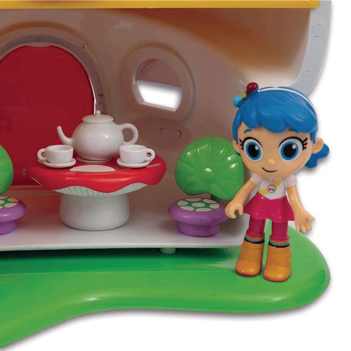 Grandi Giochi Vera e il Regno dell'Arcobaleno Casa Fungo con Accessori TRK06000