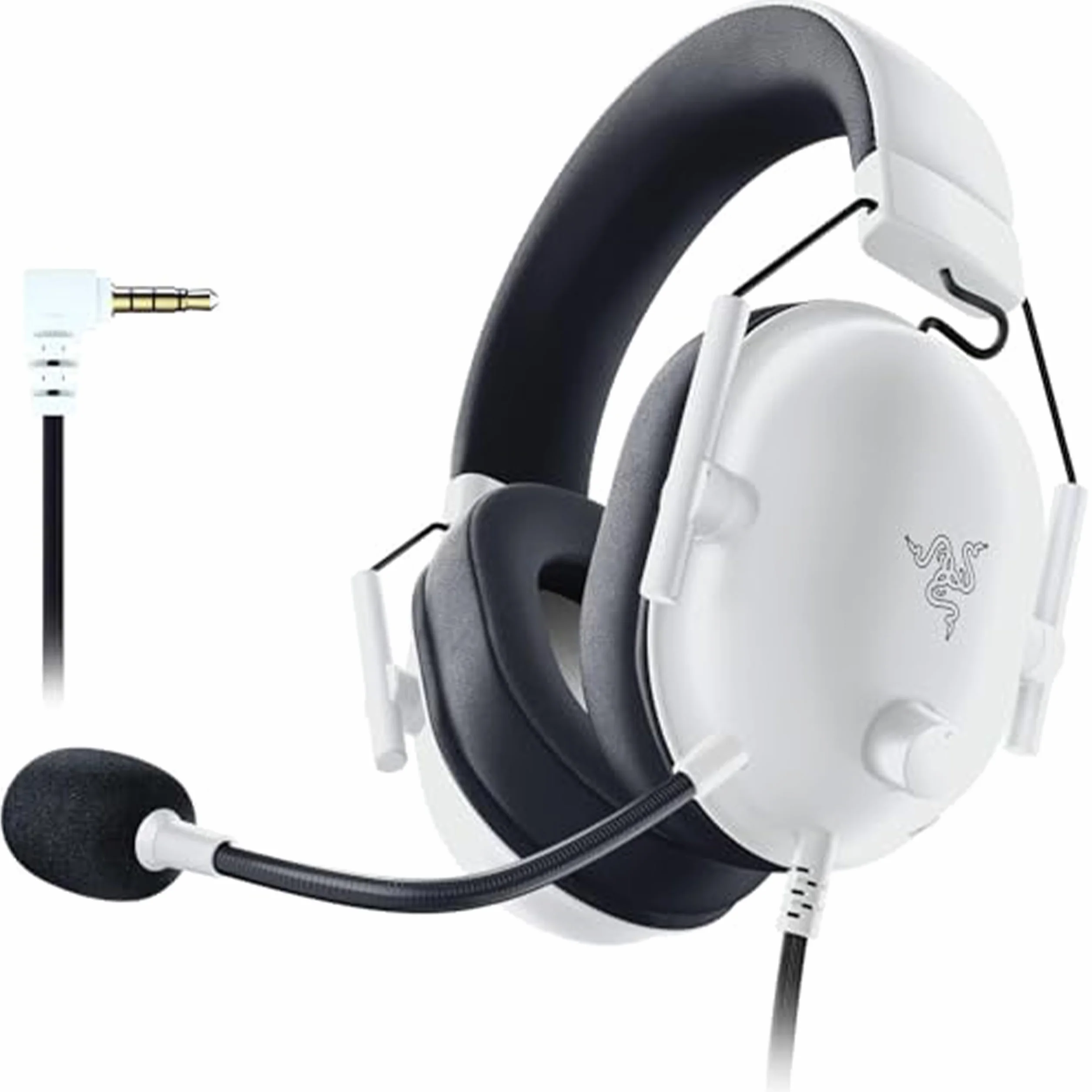 Razer BlackShark V2 X Cuffie da Gioco Esports Cablate Driver TriForce 50 mm Microfono HyperClear Audio Surround 7.1 Bianco
