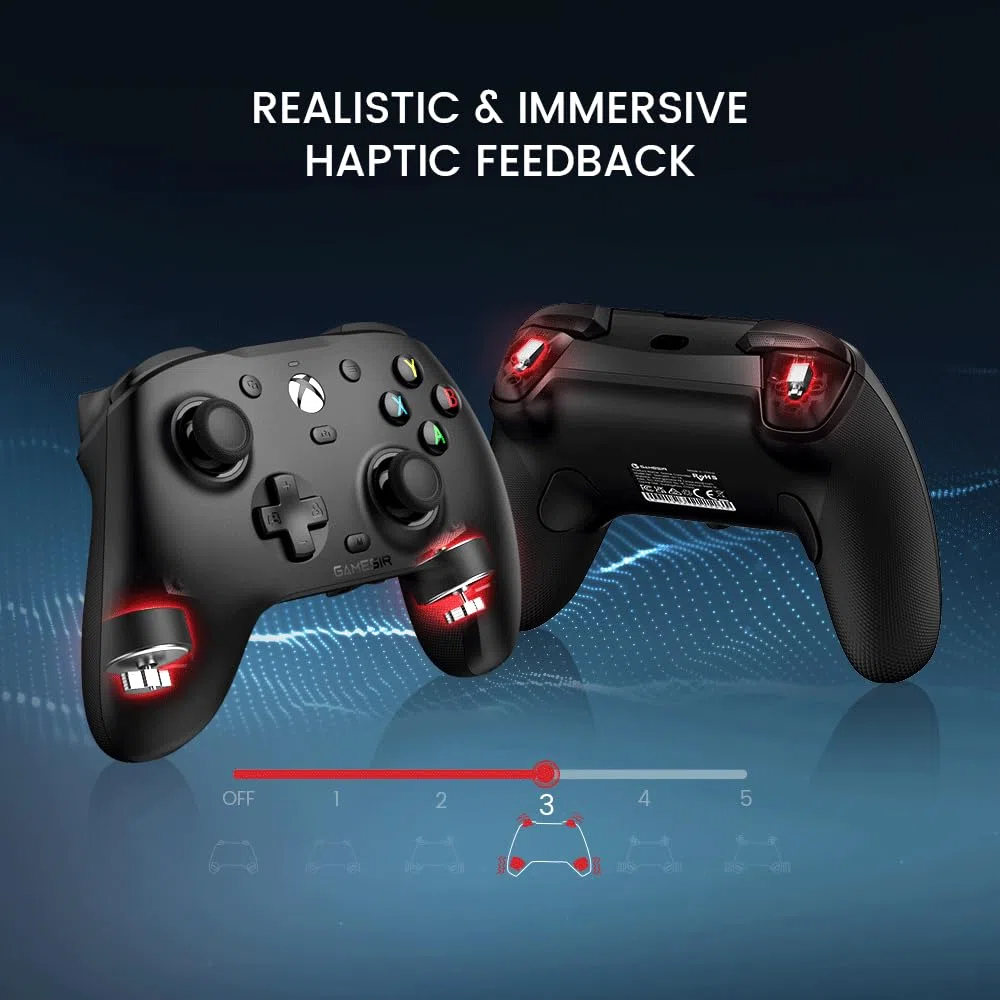 GameSir G7 HE Wired Controller ufficiale per Xbox Series X|S, Xbox One, Windows 10|11, PC con stick ad effetto Hall (Nero)