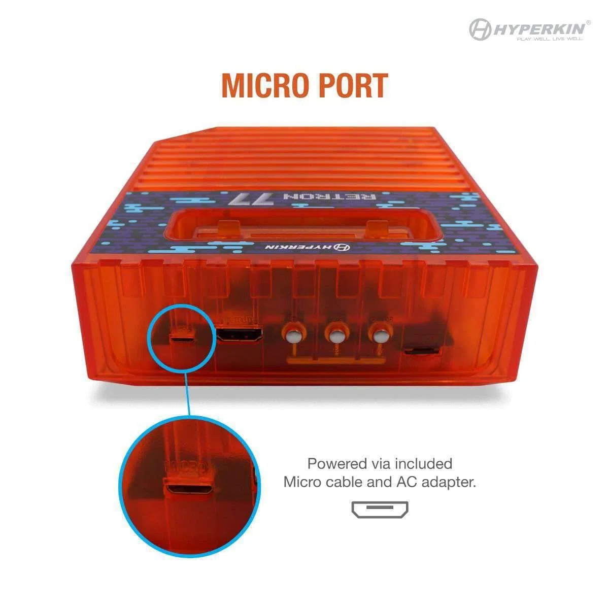 Retron 77 HD Atari VCS 2600 Amber