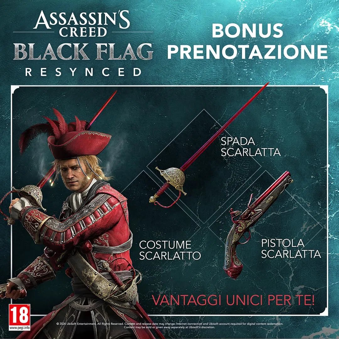 Assassin's Creed Black Flag Resynced Launch Edition PS5