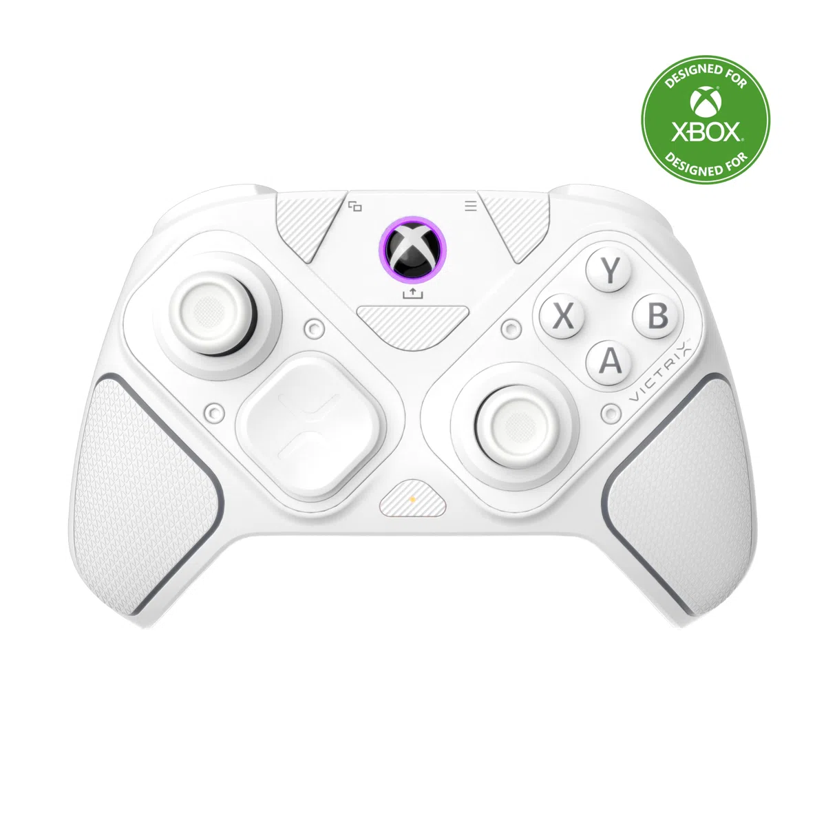 Turtle Beach Victrix Pro BFG Reloaded Bianco Controller da gaming modulare wireless per Xbox Series X|S, Xbox One e Windows PC, Bluetooth, modulo Fightpad, con licenza ufficiale Xbox.